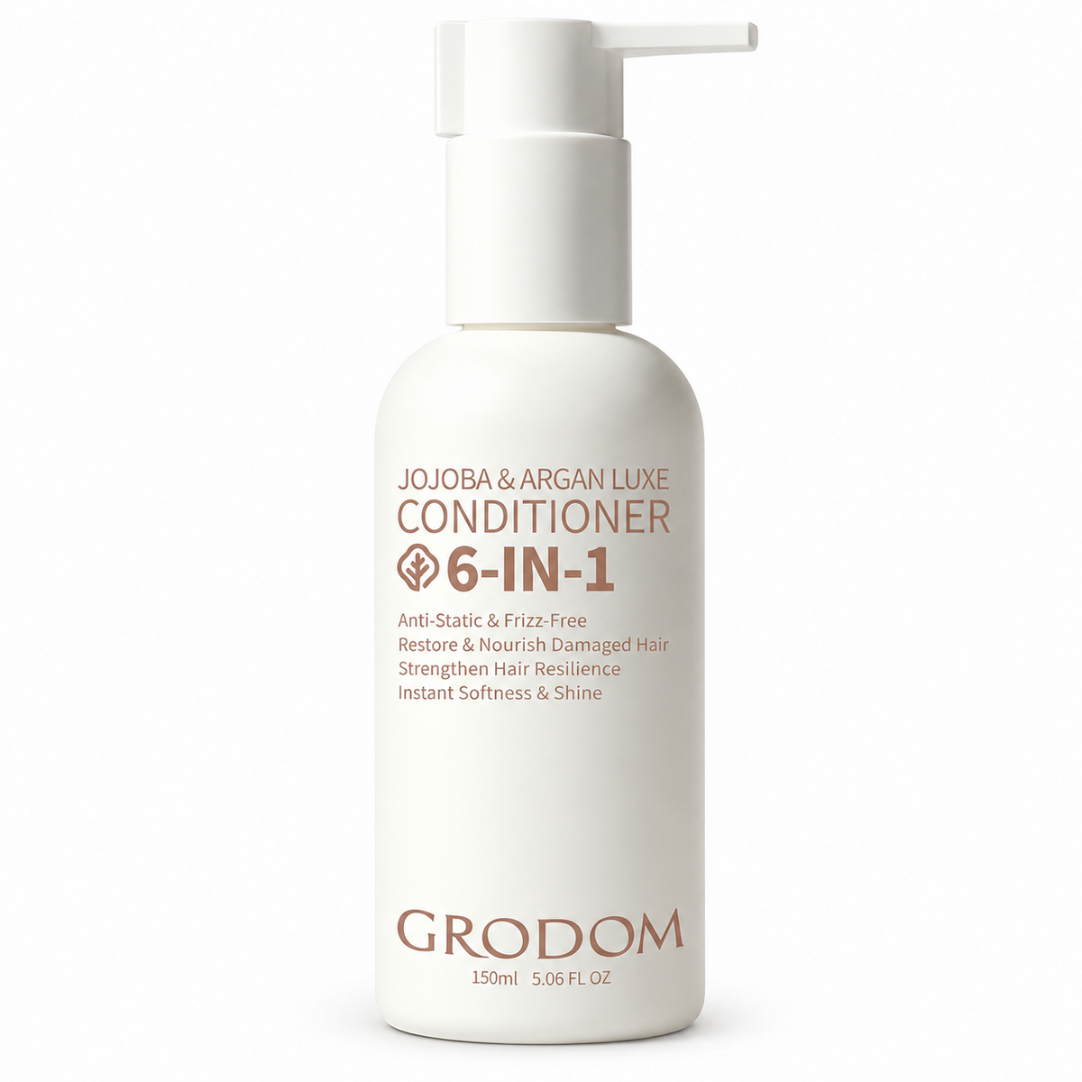 GRODOM Jojoba & Argan Oil Conditioner for Dry Hair, 5.06 fl oz front product image